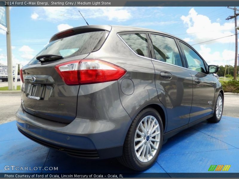 Sterling Grey / Medium Light Stone 2014 Ford C-Max Energi