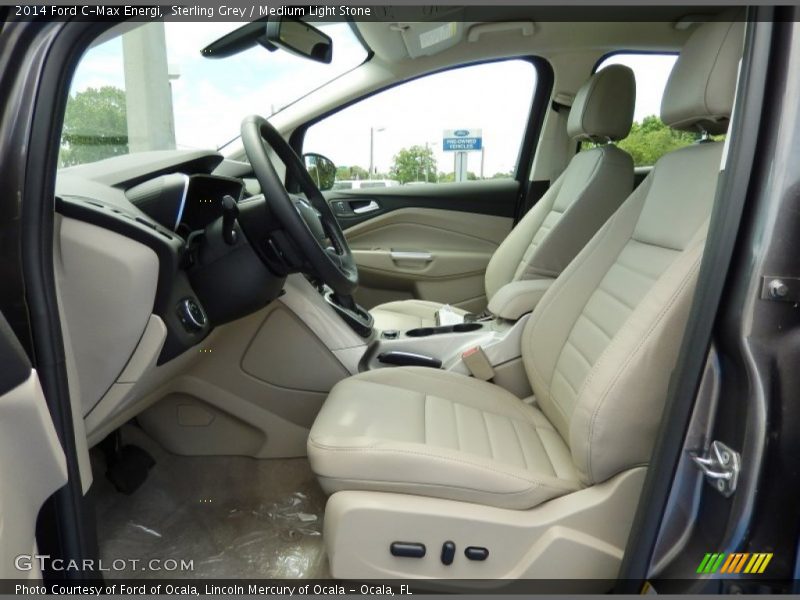 Sterling Grey / Medium Light Stone 2014 Ford C-Max Energi