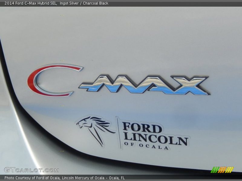 Ingot Silver / Charcoal Black 2014 Ford C-Max Hybrid SEL