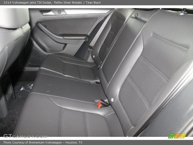 Reflex Silver Metallic / Titan Black 2014 Volkswagen Jetta TDI Sedan