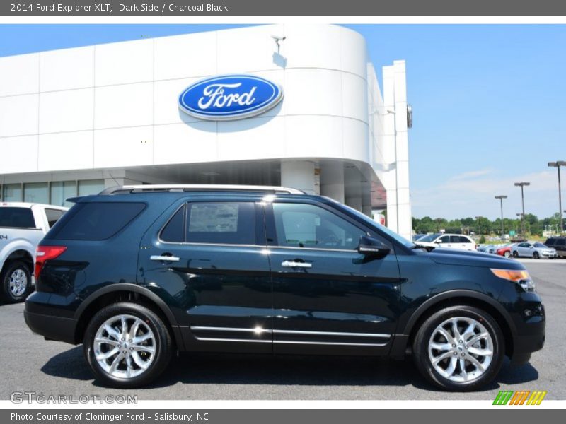 Dark Side / Charcoal Black 2014 Ford Explorer XLT