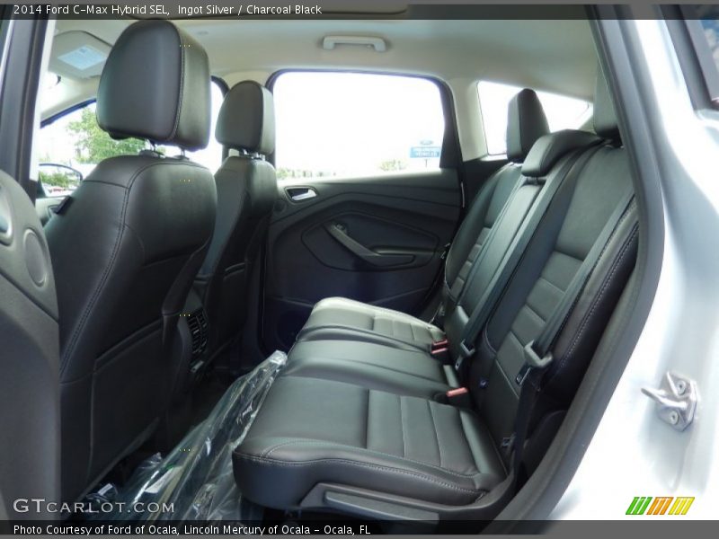Rear Seat of 2014 C-Max Hybrid SEL