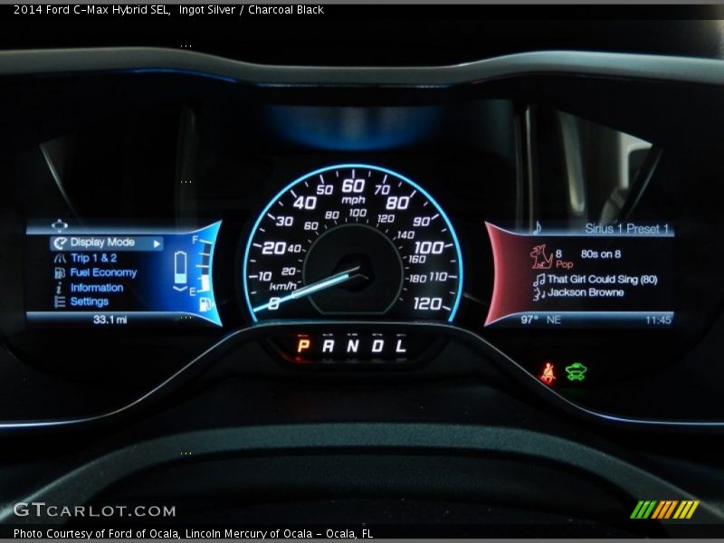  2014 C-Max Hybrid SEL Hybrid SEL Gauges