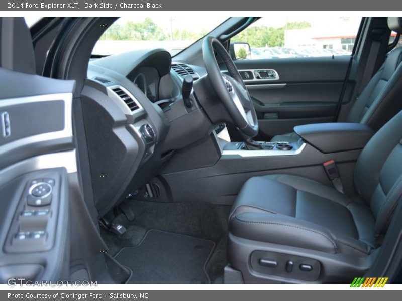 Dark Side / Charcoal Black 2014 Ford Explorer XLT