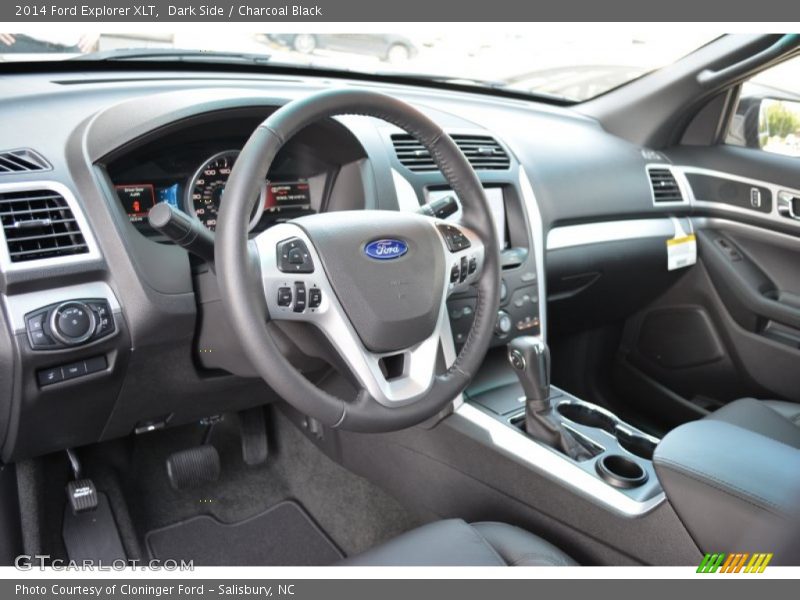Dark Side / Charcoal Black 2014 Ford Explorer XLT
