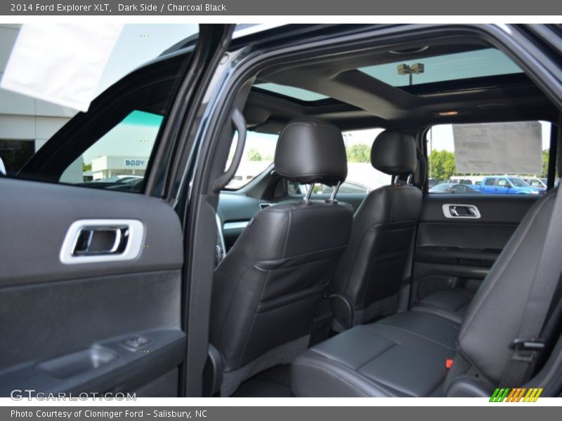 Dark Side / Charcoal Black 2014 Ford Explorer XLT