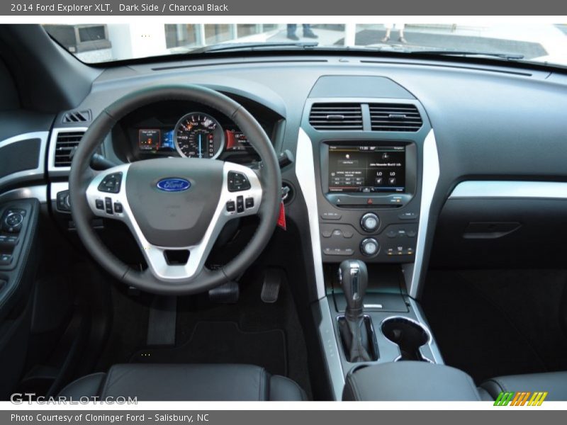 Dark Side / Charcoal Black 2014 Ford Explorer XLT