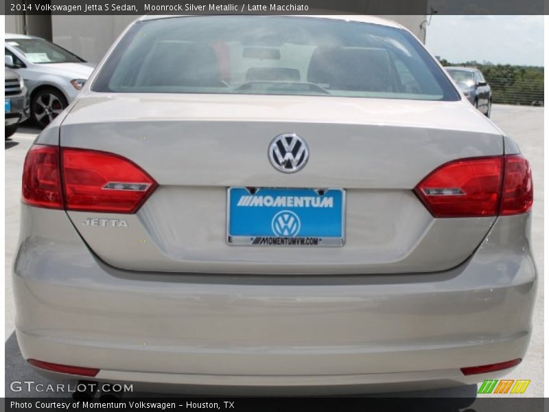 Moonrock Silver Metallic / Latte Macchiato 2014 Volkswagen Jetta S Sedan