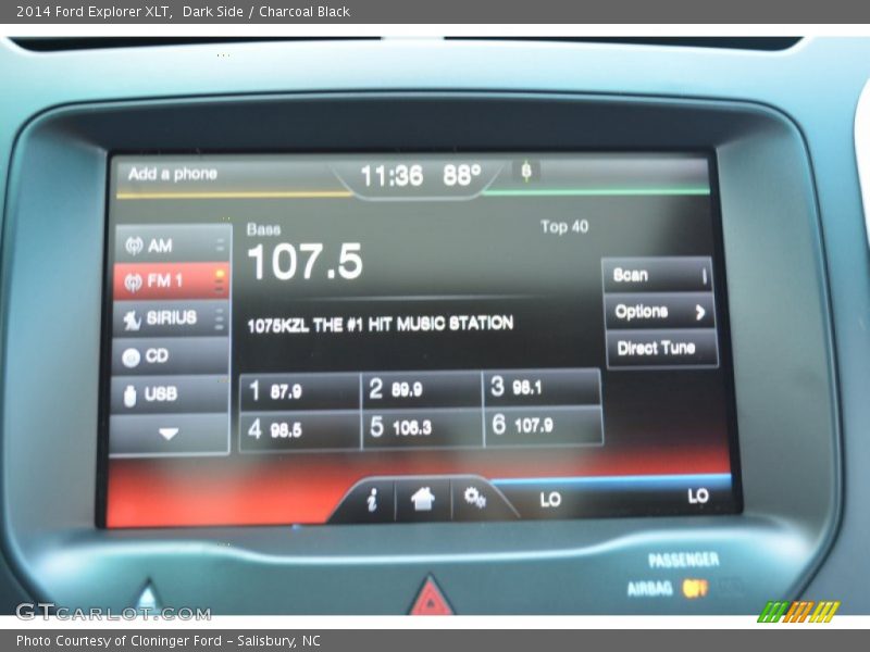 Dark Side / Charcoal Black 2014 Ford Explorer XLT