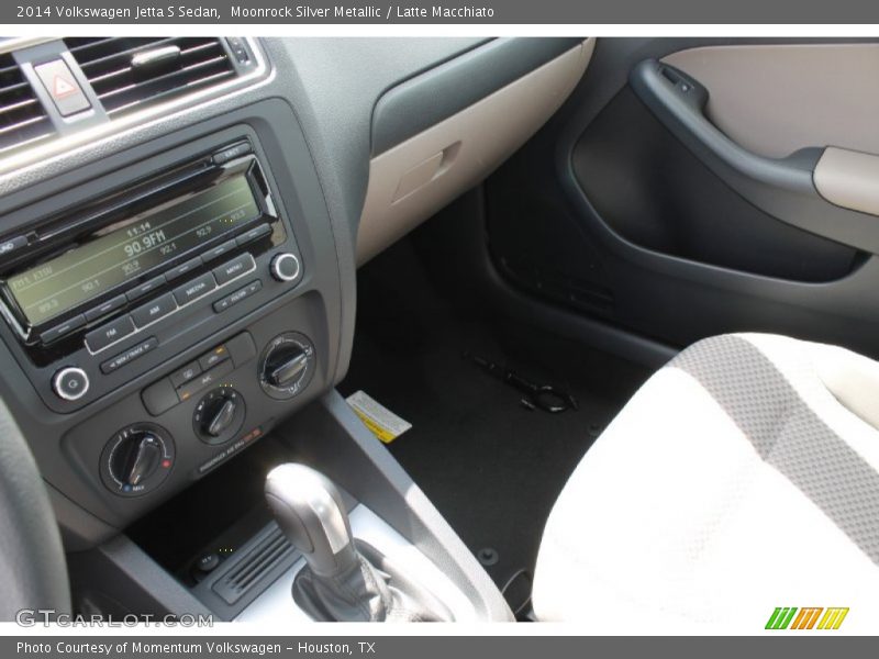 Moonrock Silver Metallic / Latte Macchiato 2014 Volkswagen Jetta S Sedan