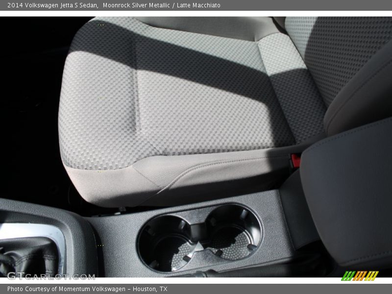Moonrock Silver Metallic / Latte Macchiato 2014 Volkswagen Jetta S Sedan
