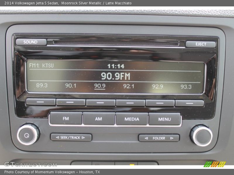 Moonrock Silver Metallic / Latte Macchiato 2014 Volkswagen Jetta S Sedan