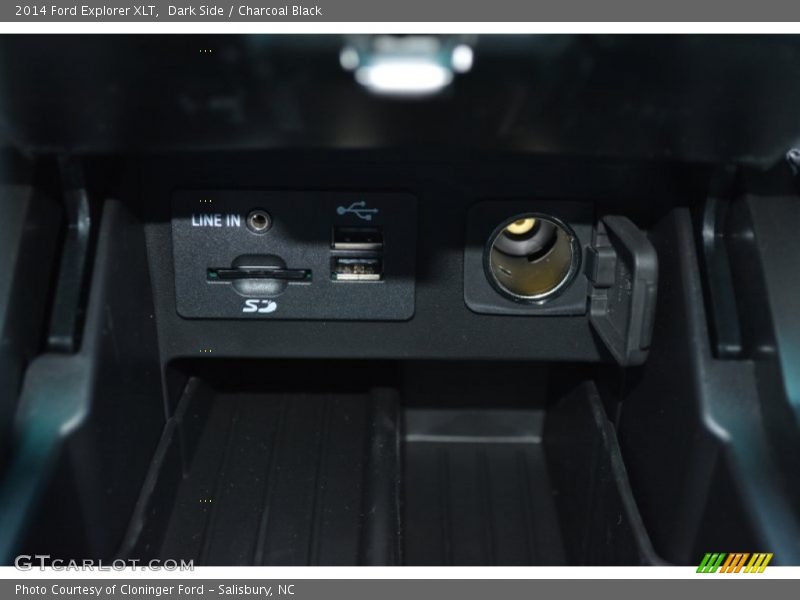 Dark Side / Charcoal Black 2014 Ford Explorer XLT