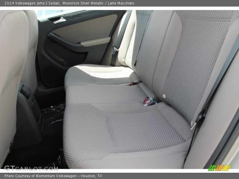 Moonrock Silver Metallic / Latte Macchiato 2014 Volkswagen Jetta S Sedan