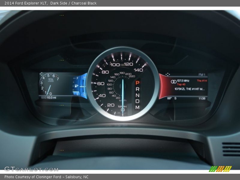 Dark Side / Charcoal Black 2014 Ford Explorer XLT