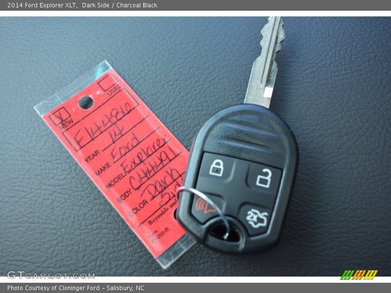Dark Side / Charcoal Black 2014 Ford Explorer XLT