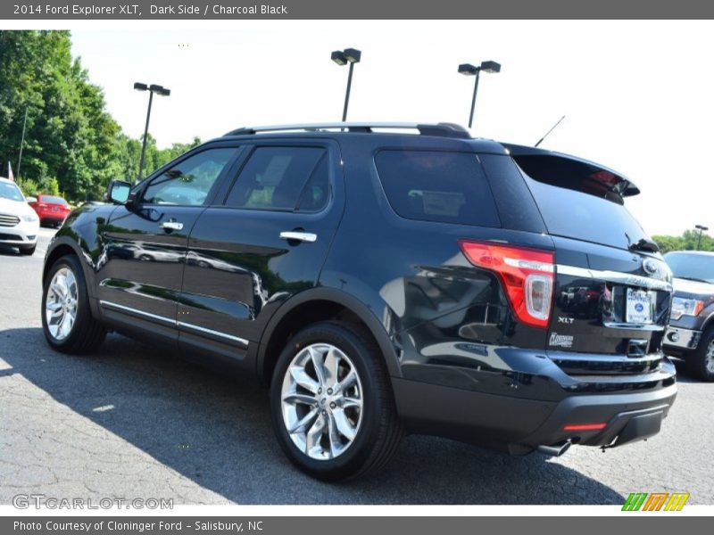 Dark Side / Charcoal Black 2014 Ford Explorer XLT