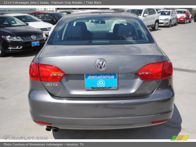 Platinum Gray Metallic / Titan Black 2014 Volkswagen Jetta S Sedan