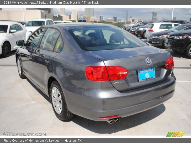 Platinum Gray Metallic / Titan Black 2014 Volkswagen Jetta S Sedan