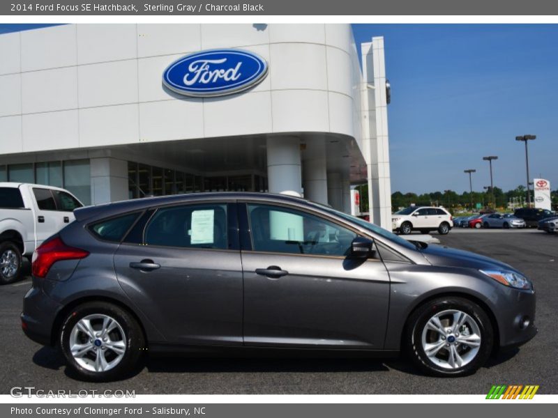 Sterling Gray / Charcoal Black 2014 Ford Focus SE Hatchback