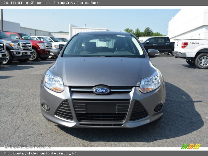 Sterling Gray / Charcoal Black 2014 Ford Focus SE Hatchback