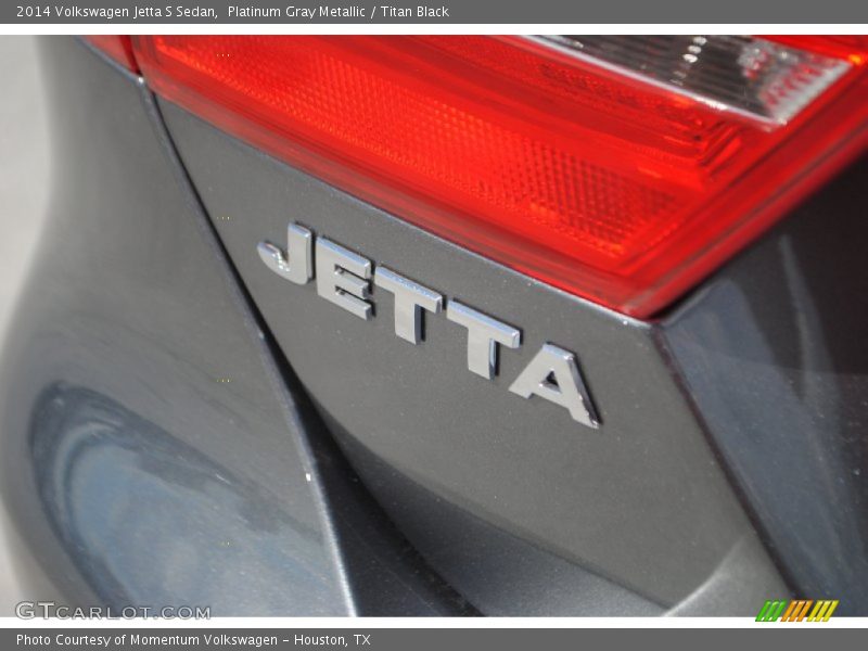 Platinum Gray Metallic / Titan Black 2014 Volkswagen Jetta S Sedan