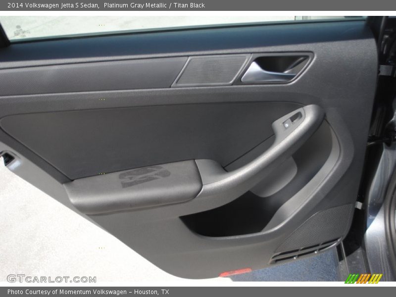 Platinum Gray Metallic / Titan Black 2014 Volkswagen Jetta S Sedan