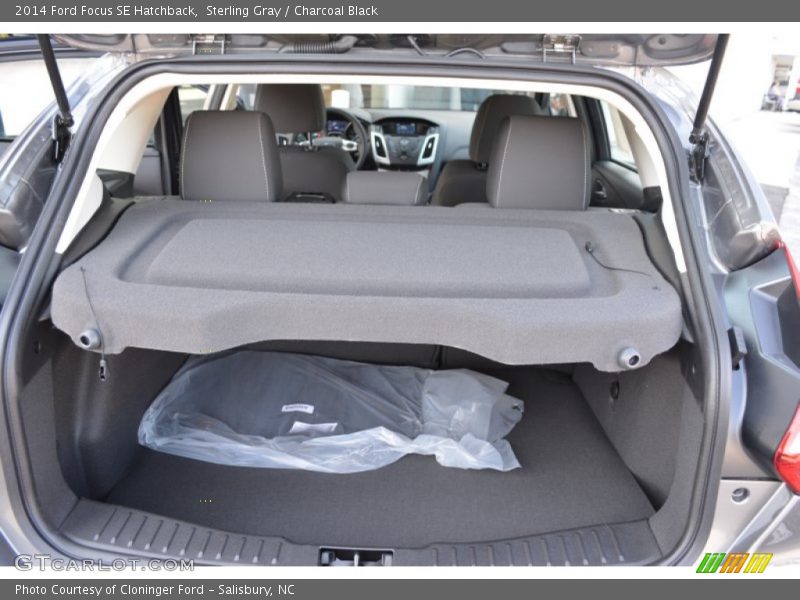 Sterling Gray / Charcoal Black 2014 Ford Focus SE Hatchback