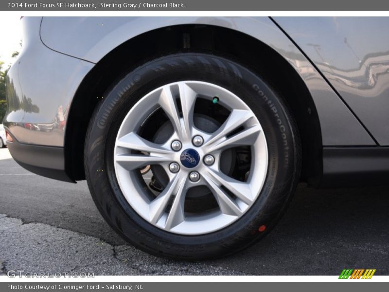 Sterling Gray / Charcoal Black 2014 Ford Focus SE Hatchback