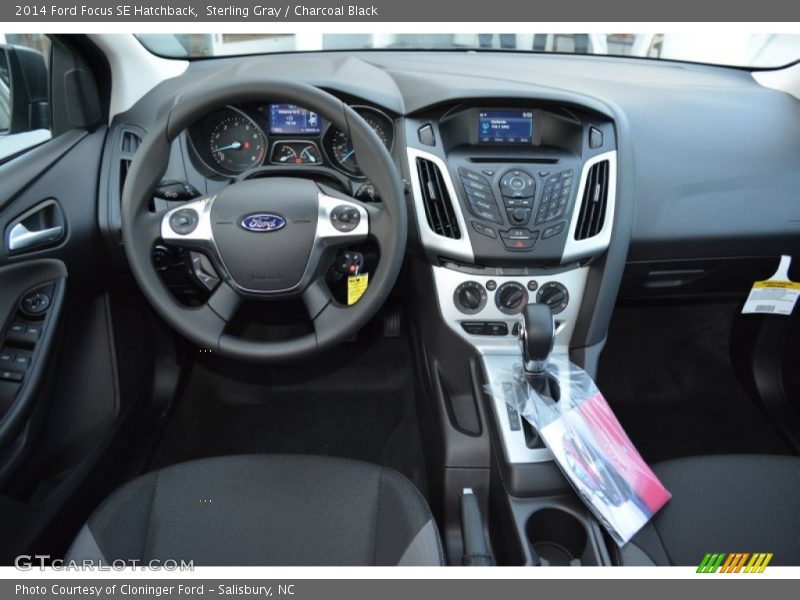 Sterling Gray / Charcoal Black 2014 Ford Focus SE Hatchback