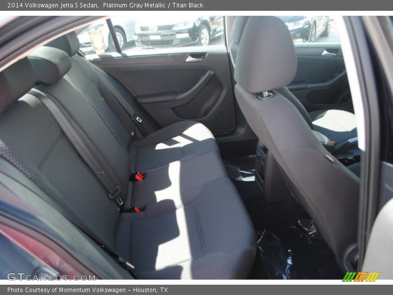 Platinum Gray Metallic / Titan Black 2014 Volkswagen Jetta S Sedan