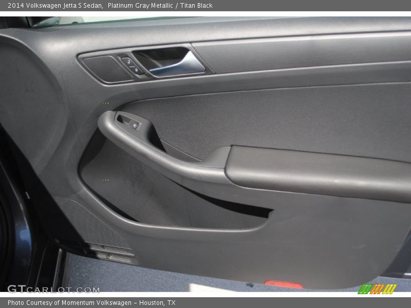 Platinum Gray Metallic / Titan Black 2014 Volkswagen Jetta S Sedan