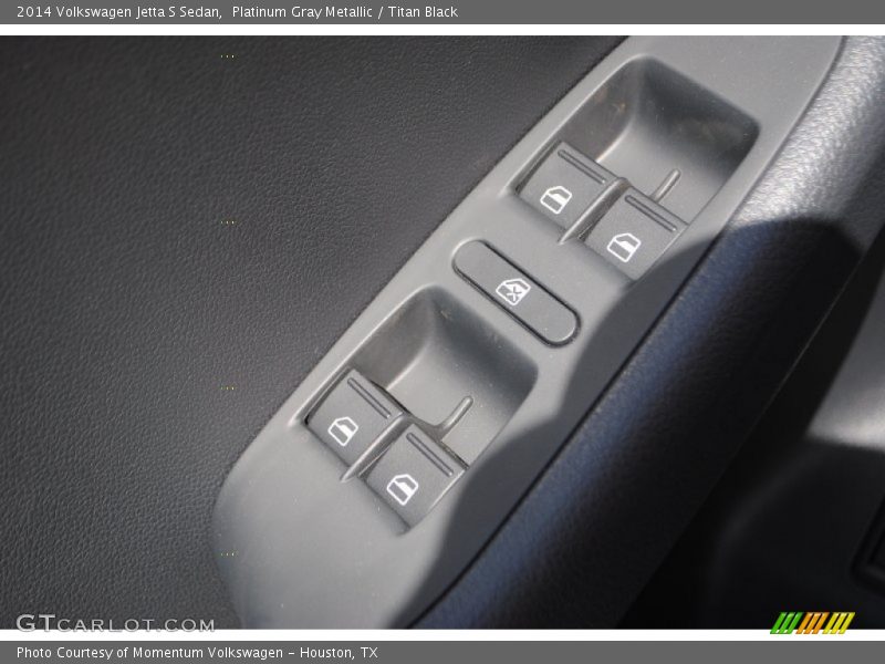 Platinum Gray Metallic / Titan Black 2014 Volkswagen Jetta S Sedan