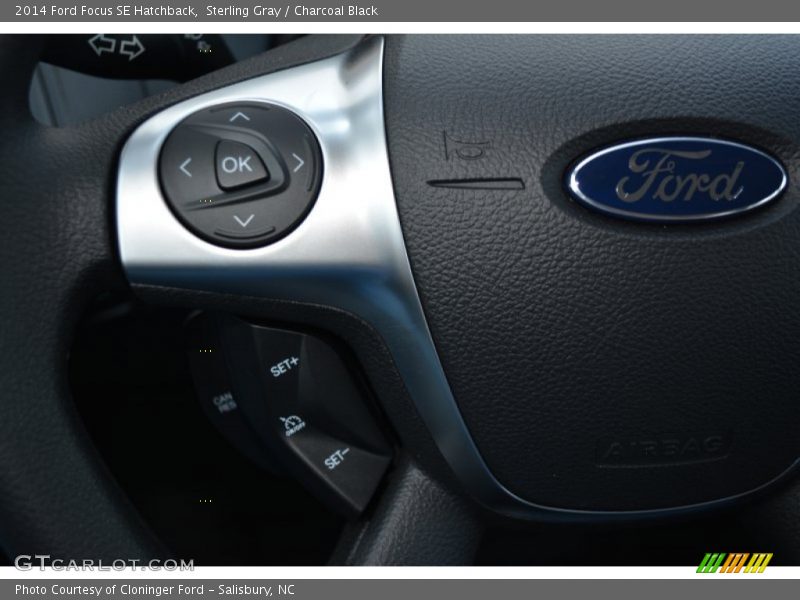 Sterling Gray / Charcoal Black 2014 Ford Focus SE Hatchback