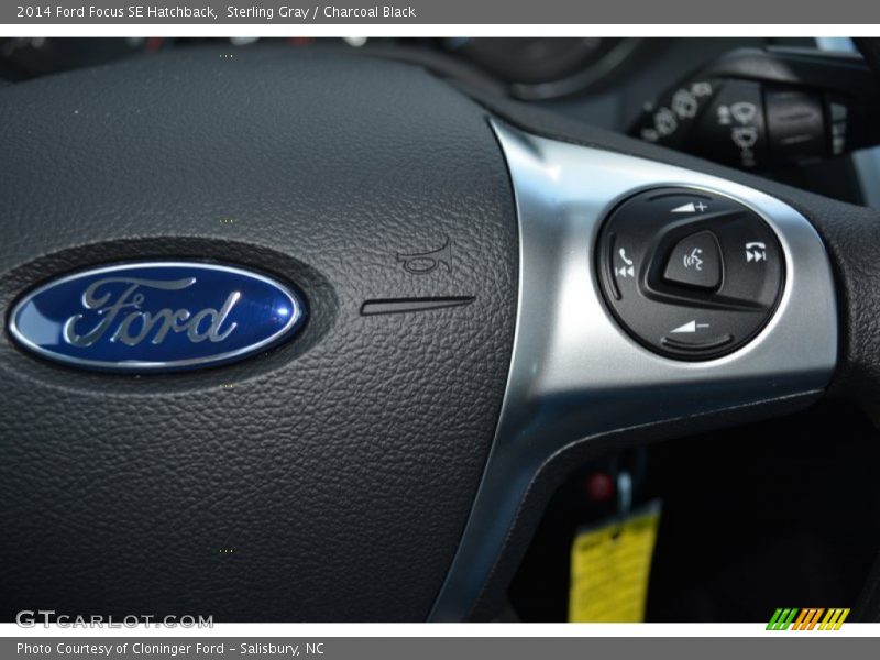 Sterling Gray / Charcoal Black 2014 Ford Focus SE Hatchback