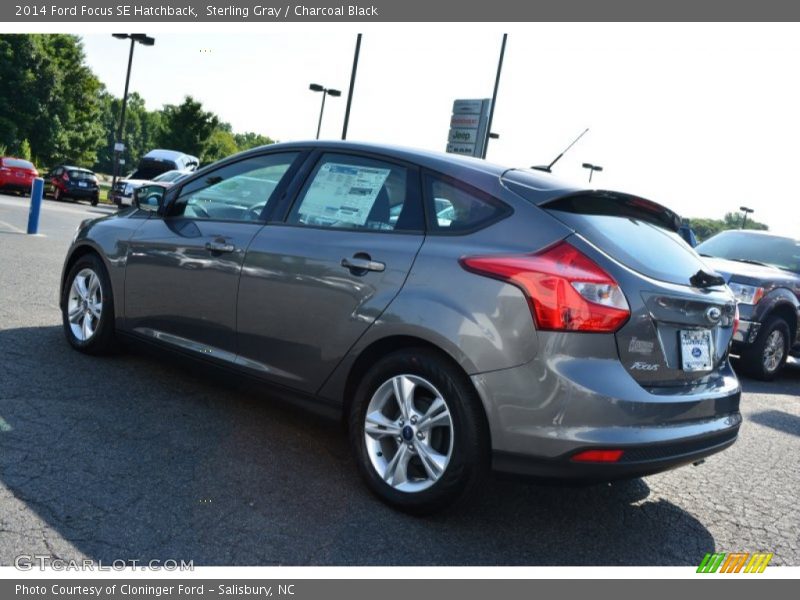 Sterling Gray / Charcoal Black 2014 Ford Focus SE Hatchback