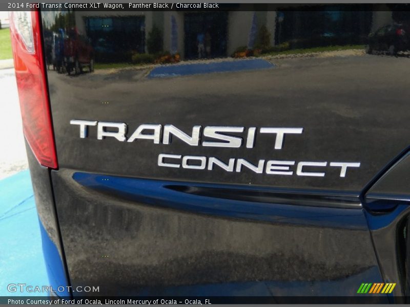 Panther Black / Charcoal Black 2014 Ford Transit Connect XLT Wagon