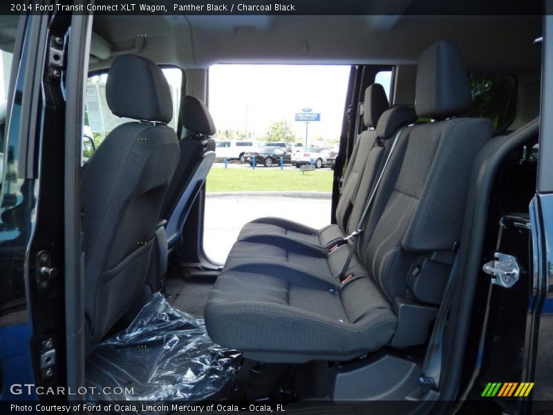 Rear Seat of 2014 Transit Connect XLT Wagon