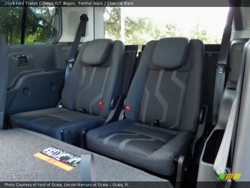 Rear Seat of 2014 Transit Connect XLT Wagon