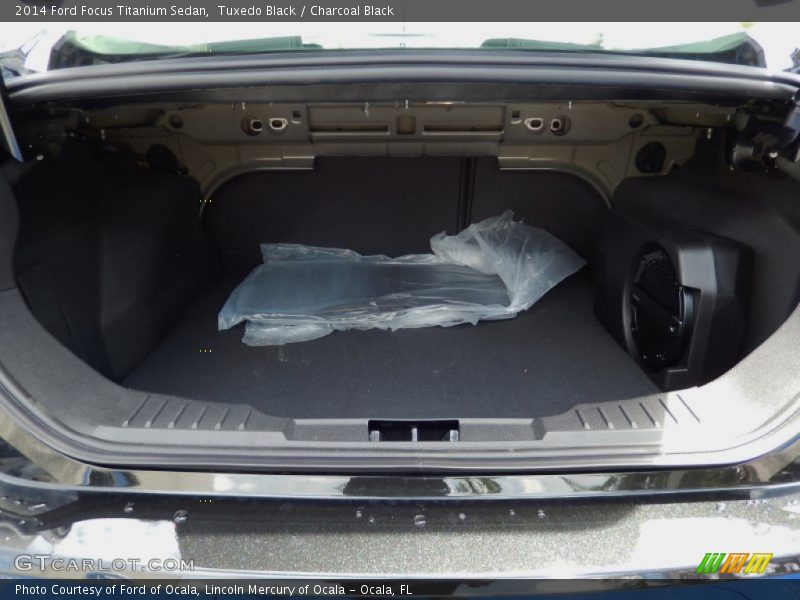 Tuxedo Black / Charcoal Black 2014 Ford Focus Titanium Sedan