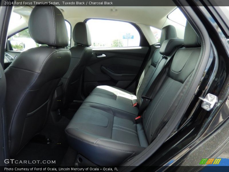 Tuxedo Black / Charcoal Black 2014 Ford Focus Titanium Sedan