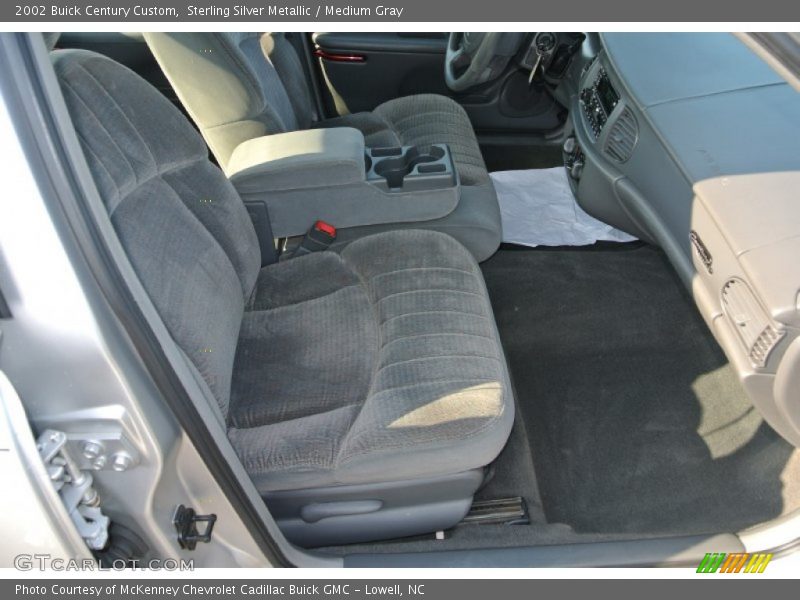 Sterling Silver Metallic / Medium Gray 2002 Buick Century Custom