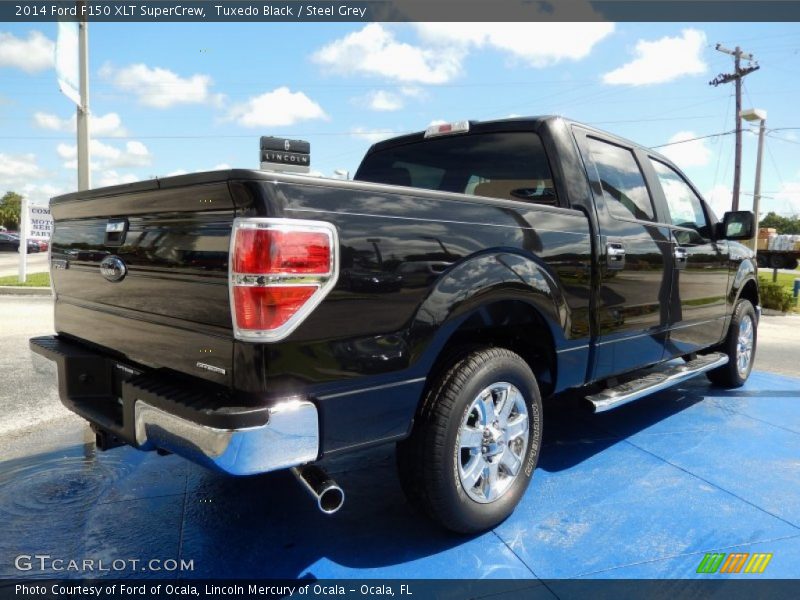 Tuxedo Black / Steel Grey 2014 Ford F150 XLT SuperCrew