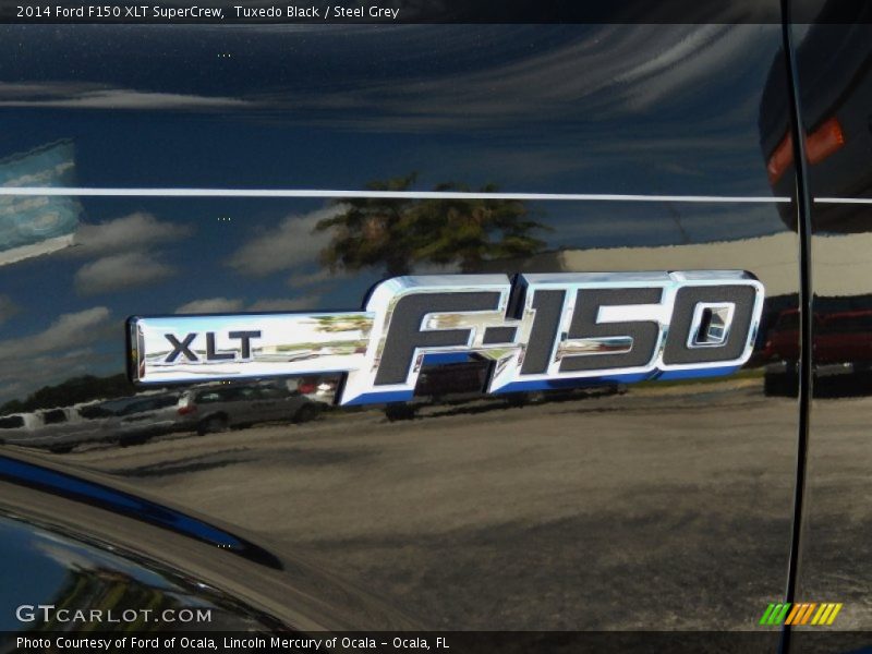 Tuxedo Black / Steel Grey 2014 Ford F150 XLT SuperCrew