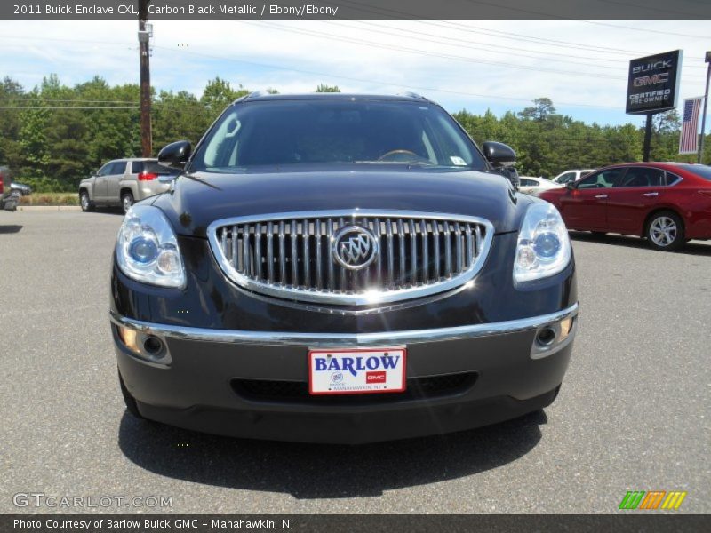 Carbon Black Metallic / Ebony/Ebony 2011 Buick Enclave CXL