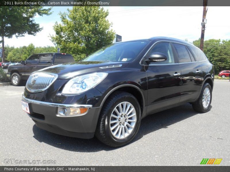 Carbon Black Metallic / Ebony/Ebony 2011 Buick Enclave CXL