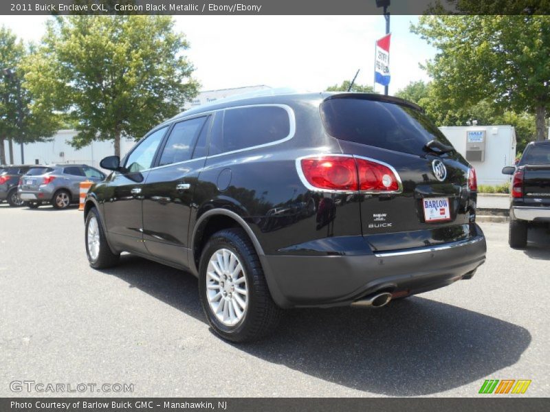 Carbon Black Metallic / Ebony/Ebony 2011 Buick Enclave CXL