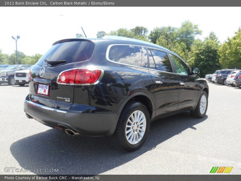 Carbon Black Metallic / Ebony/Ebony 2011 Buick Enclave CXL