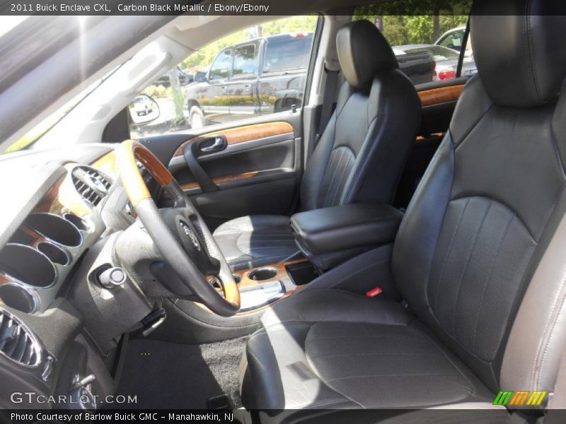 Carbon Black Metallic / Ebony/Ebony 2011 Buick Enclave CXL