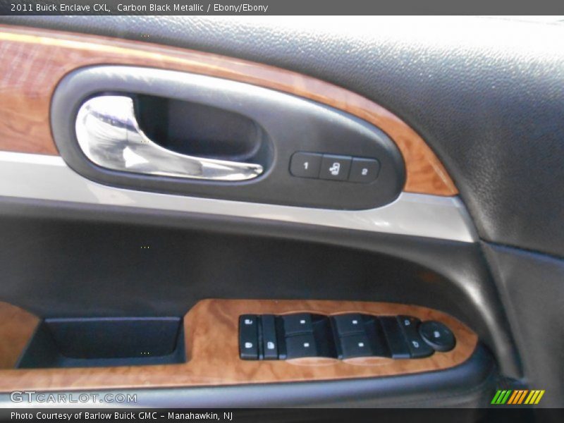 Carbon Black Metallic / Ebony/Ebony 2011 Buick Enclave CXL